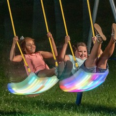 Firefly LED Lighted Swing – XDP Recreation Swing, Clear