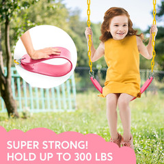Swings for Outdoor Swing Set – Swingseat Replacement Kits with Heavy Duty Chains