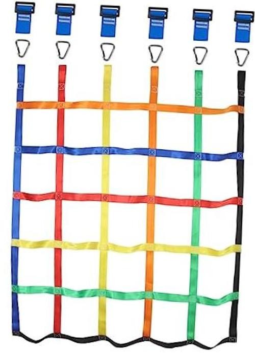 Climbing Net for Kids Outdoor,Climbing Cargo Net Kids Color Climbing Net