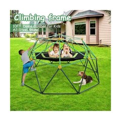 SMkidsport Dome Climber with Canopy, 10 FT Climbing Dome for Kids,1000 LBS Ca…