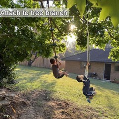 Swing Spins – 360°Spinner Swing for Kids Boys Girls Indoor Outdoor Twister Ac…