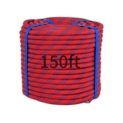 150Ft 1/2 Inch Heavy Duty Climbing Rope – for Tree Swing, Pulling, Outdoor & …