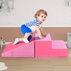 Step and Slide Climber for Infants and Toddlers Baby Soft Foam Structure Blocks