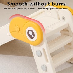 Kids Folding Slide is Suitable for 1-3 Year Old Children in Indoor and Outdoo…