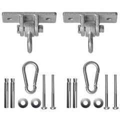 New Heavy Duty Permanent Swing Hanger Brackets Set for Indoor and Outdoor Use