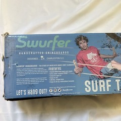 The Original Swurfer SW001 200lb Wood Air Surfing Board Brand New