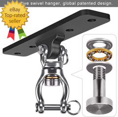 2 Pack Heavy Duty Swing Hangers Swing Set Accessories for Indoor and Outdoor