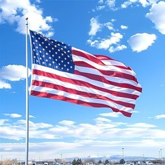 Sturdy American Flag 3×5 FT Outdoor, Heavy Duty 210D Nylon Longest 3x5FT