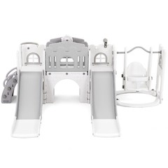 Toddler 2 Slides & Swing Set Kids Playset Playground Indoor Outdoor