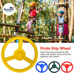 Pirate Ship Wheel – Outdoor Playground Steering Wheel Climbing Frame – Lightweig
