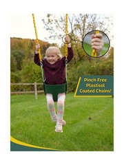 Eastern Jungle Gym Heavy-Duty High Back Full Bucket Toddler Swi… USA FAST SHIP