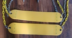 2 NEW Swing set Seat Belt Swing YELLOW Playground Play set Accessories Lot