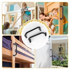 Monkey Bars for Safety Indoor,Outdoor Playground Grab Handles for 13 in