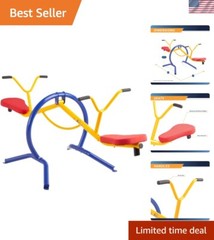 Teeter-Totter Home Seesaw Playground Set , Multi Colored, 37.00 x 31.00 x 85….