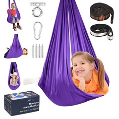 Sensory Joy Swing for , Elastic and Soft Fabric Therapy Swing for Autism, ADH…