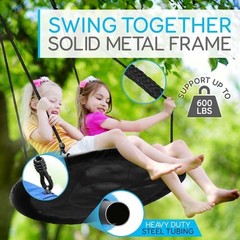 Serenelife Flying Fun Toy Swing- Indoor/Outdoor Hanging Rope Swinging Seat