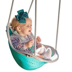Sweeng Child Swing with Ease Z Adjust Harness Straps, Collapsible and Flexibl…