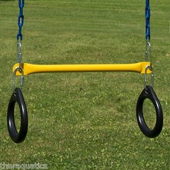 Swing-N-Slide Ring and Trapeze Combo Swing Spin CIRCUS TODDLER Kids Fun WS4488