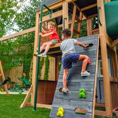 Wooden Swing Set Playset Outdoor Playground Backyard Equipment Children Kidkraft