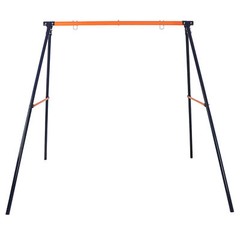 Hammock Chair Stand Powder Coated Steel Swing Set Frame Stand Weatherproof