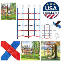 Kids Climbing Net Swingset Accessories – Adjustable & Versatile Playground Gear