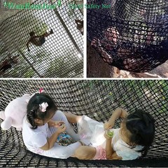 Heavy Duty Double Layer Climbing Cargo Net for Kids Playground Safety Net
