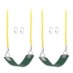 Juego De Columpios AGPTEK Con Cadenas Antirruste Soporta 250lb 2 Piezas