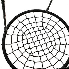100% Safe Nylon Rope Large 40″ Spider Web Tree Net Swing Max 600 LBs EZ Setup