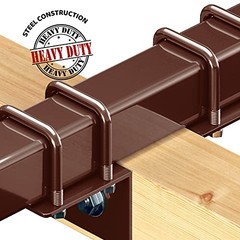 Swingset Conversion Bracket – No Tree, No Problem, Convert Your Swingset Brown