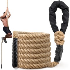 Climbing Rope Gym Workout – 10FT 15FT 20FT 25FT 30FT 35FT Heavy Duty Jute Thi…
