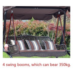 Garden Swing Hanging Rod, Swing seat Replacement Load-Bearing Hanging arm, Ro…