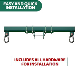 Swing Set Conversion Bracket – No Tree, No Problem, Convert Your Swingset into a