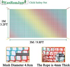 Double Layer Playground Climbing Net – Treehouse Accessory