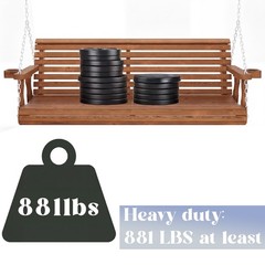 Heavy Duty Porch Swing Hanging Chain Kit (2 Pack) 1500 Lbs Capacity, up to 8 …