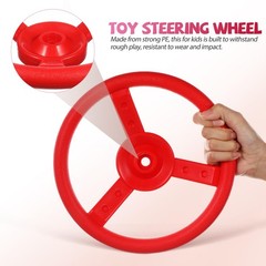 2 Pcs Playground Steering Wheel: Stroller Steering Wheel Toy Attachment – Com…