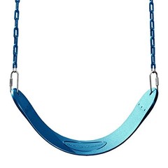 WS 4763 Heavy Duty Swing Seat Set of Outdoor Playground Swings Pack of 2 Blue