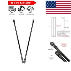 31.5″ Black Metal Round Rods – Essential Replacement for Swing Frames (Set of 2)