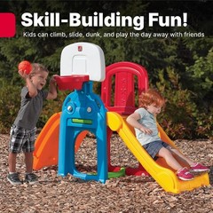 Step2 Game Time Sports Climber Playset Slide Climbing Wall