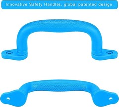 Set of 4 Safety Playground Handles,Swing Set Kids Safety Hand Grips for Plays…