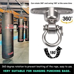 2 Antirust Swing Hanger Heavy Duty 360°+180°Rotation 1500LB Capacity Wood Pla…