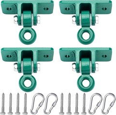 Durable Heavy Duty Swing Hangers, 4-Pack – 2400 lbs Capacity, Indoor/Outdoor Use