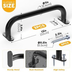 Monkey Bars for Safety Indoor,Outdoor Playground Grab Handles for 13 in
