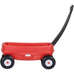Toddler Red Wagon Lightweight Durable Indoor Outdoor Toy Carrier Foldable Safe