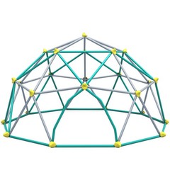 13ft Heavy Duty 1000lbs Kids Climber, Geometric Dome for Outdoor Play