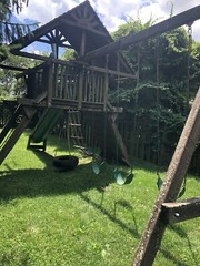 Used Rainbow Swing Set