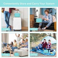 Travel Storage Case with Nex Playground Game System, Equipped with Silicone R…