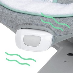 ConvertMe 2-in-1 Compact Portable Baby Swing Infant Seat Vibrations 0-9M
