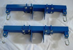 Swingset adjustable Glider brackets,play set brackets,swing set hangers,pair,GRN