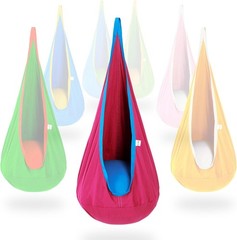 Sensory Swing for Kids, Indoor Outdoor Use – Pink/Blue