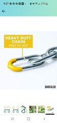 18″ Trapeze Swing Bar with Rings Heavy Duty Chain Swing Set Accessories Green